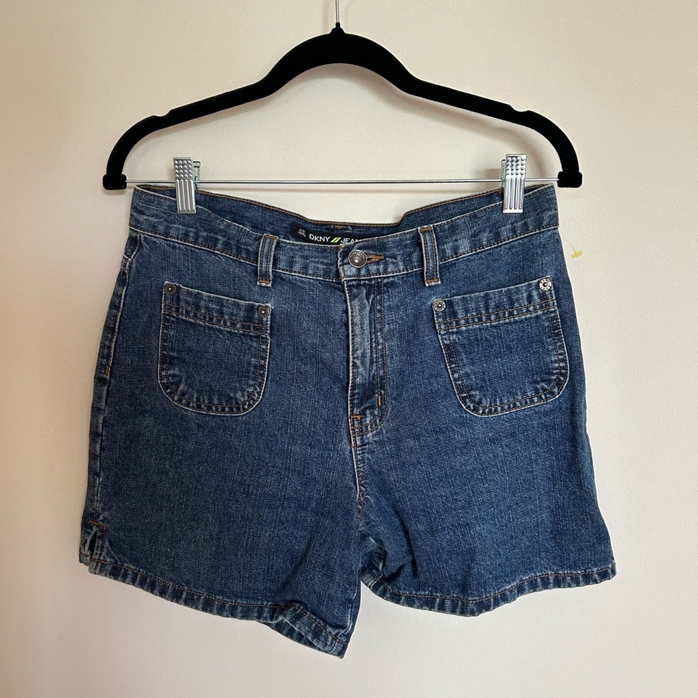 90s DOUBLE POCKET DKNY JORTS